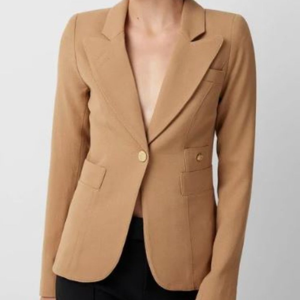 Smythe Duchess Blazer Size 8 Camel